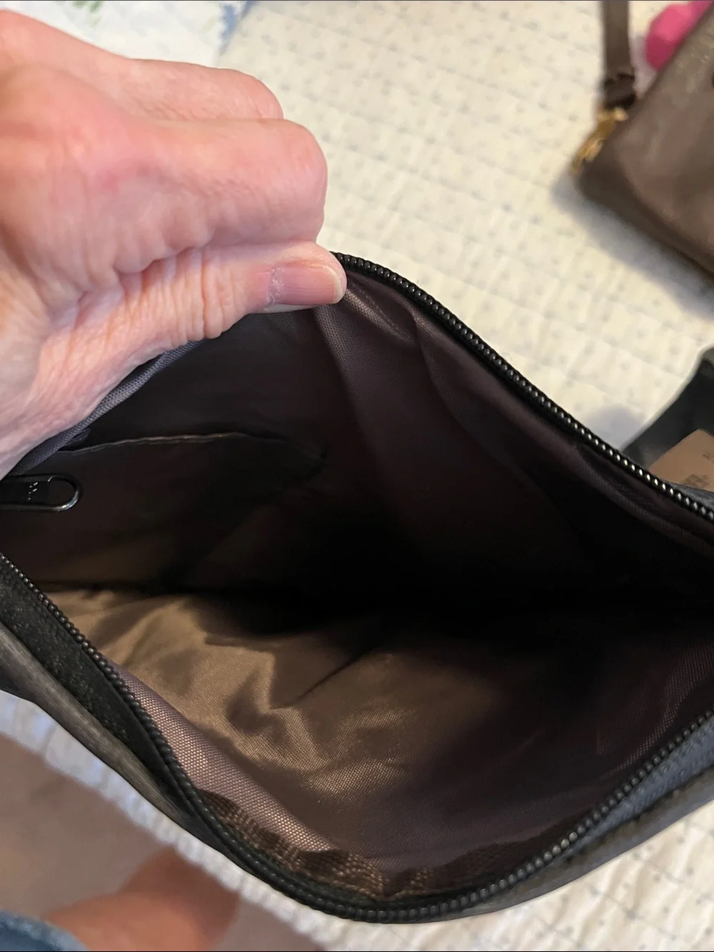 NWT Wander grey crossbody bag